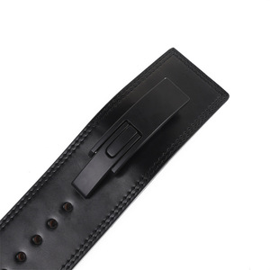 Cinturón de Levantamiento de Pesas de Cuero para Gimnasio, con Logotipo Personalizado 2026, para Soporte Lumbar - Product Image 4