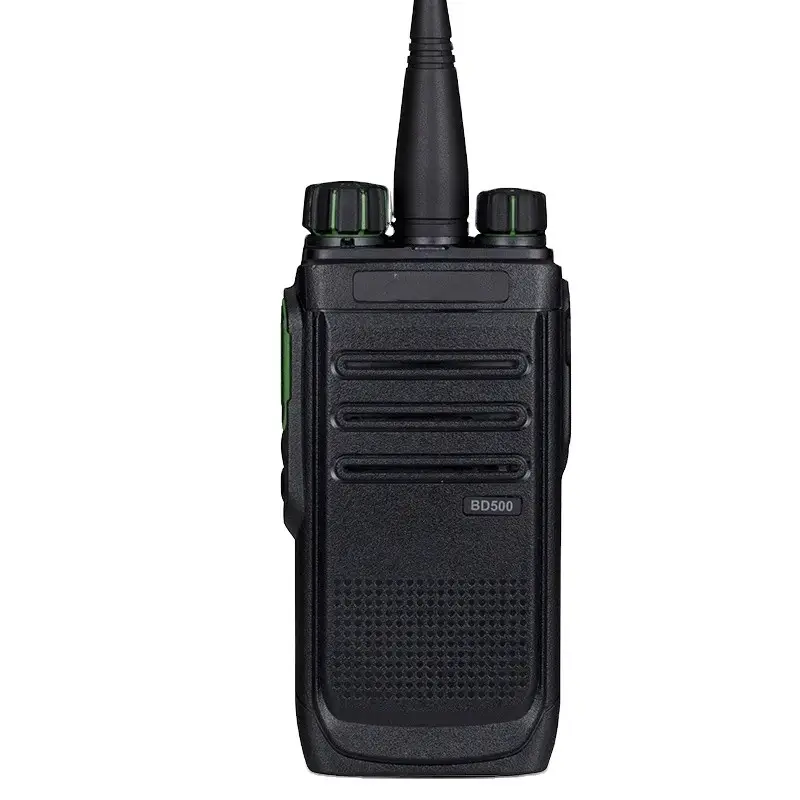 Rádio bidirecional BD505 atacado de alta qualidade rádio digital longo para BD500 BD505 interfone longo preto IPX5