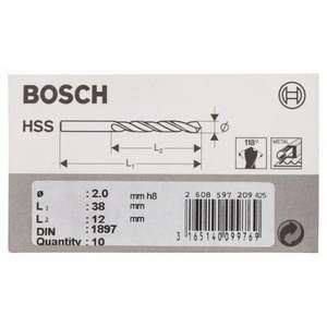 BOSCH - 2608597244 Forets à embout, HSS-R, DIN 1897-Mèches à métaux EAN 3165140100113 - Product Image 1