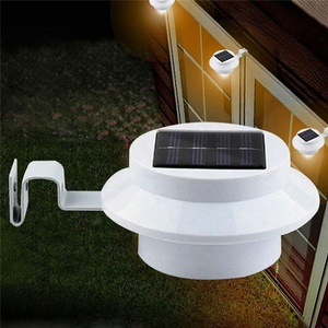 Waterproof Outdoor Solar Powered Security Wall Lamp 3 LED Solar Fence Garden Yard Roof Tree <strong>Gutter</strong> <strong>Light</strong> - Product Image 2