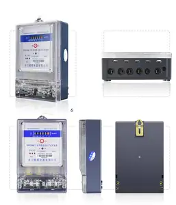 Contatore digitale trifase A quattro fili contatore orario watt attivo trasparente 20(80)A 52800W