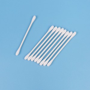 Hisopos de algodón Yongyi, 200 unidades, de doble cabezal, para limpieza de nariz y oídos de bebés, cuidado infantil desechable - Product Image 3