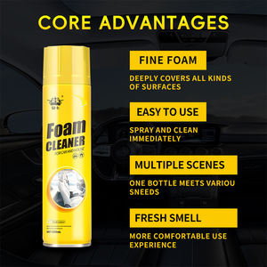 Limpiador de Espuma Multiusos de Marca Privada para Interiores de Automóviles y el Hogar, Aerosol de Espuma Prémium para Uso en Vehículos y <span class=keywords><strong>Casa</strong></span> - Product Image 2