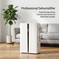 Mini déshumidificateur d'air portable MD898, contrôle intelligent automatique de l'humidistat pour chambre à coucher, salon, bureau