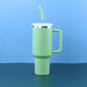 40oz H3.0 Handle <b>Travel</b> Car Tumbler Stainless Vacuum <b>Mug</b> Lid Straw Non-Slip ODM Custom Design - Product Image 6