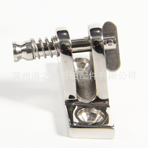 Charnière à ressort 80 degrés en acier inoxydable pour montage de bimini, quincaillerie marine - Product Image 4