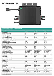 <span class=keywords><strong>Microinversor</strong></span> <span class=keywords><strong>Solar</strong></span> Híbrido de 500w 700w 900w, <span class=keywords><strong>Microinversor</strong></span> Híbrido Fuera de la Red, <span class=keywords><strong>Kit</strong></span> de Sistema de Panel <span class=keywords><strong>Solar</strong></span> Flexible para Uso Doméstico - Product Image 5