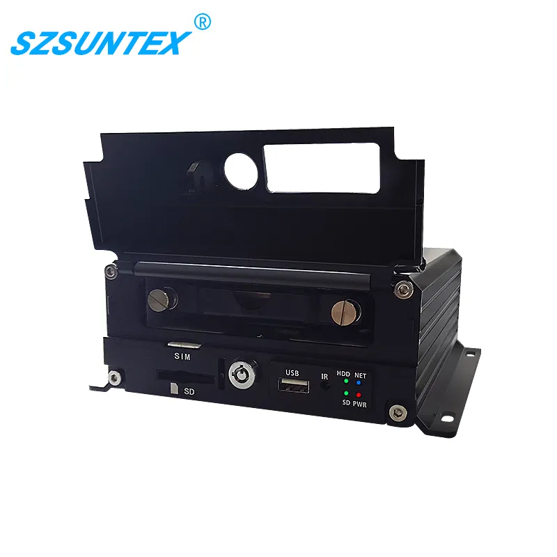 Szsuntex H264 AHD HD 2.5 Inci Hdd-Mdvr 4ch 1Tb 1080 Mobil Wifi Mdvr Modul Pintar Quectel Mdvr