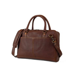 Bolsos de <span class=keywords><strong>Mensajero</strong></span> de Cuero Vacuno de Grano Completo, Impermeables, Estilo Ejecutivo, con Funda para Portátil, Personalizados al por Mayor de Fábrica NOVOTE - Product Image 3