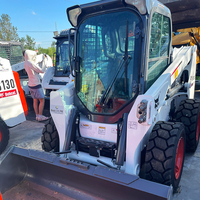 Zuverlässiger Kompaktlader mit Hydrostatischem Antrieb Sanfte Steuerung Bobcat S550 Gebrauchter Kompaktlader für Planierung und Nivellierung