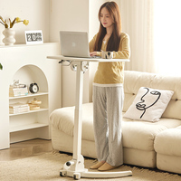 Support d'ordinateur portable ergonomique pliable en alliage d'aluminium de haute qualité, réglable, moderne, pour salon, maison, hôpital