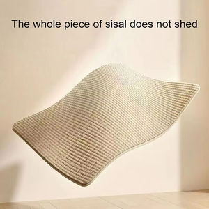 डीलक्स सिसल बिल्ली बिल्ली खरोंच बोर्ड अलग धोने योग्य धोने योग्य धोने के लिए आरामदायक पालतू हैममॉक - Product Image 3