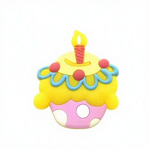 Aimants de réfrigérateur en PVC personnalisables, en forme de nourriture de dessin animé, en caoutchouc souple, réutilisables, pour la décoration de la maison, les fêtes, les cadeaux en gros, pour les enfants - Product Image 5