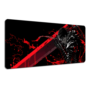 Tapis de bureau Ber- Serk Guts - Tapis de souris de jeu extensible de grande taille, Dark Fantasy Anime, pour joueurs - Product Image 1
