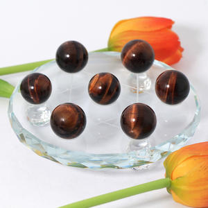 Cristaux sphériques en œil <span class=keywords><strong>de</strong></span> <span class=keywords><strong>tigre</strong></span> rouge en gros, 20 mm, pierres <span class=keywords><strong>de</strong></span> guérison polies, ornements Feng Shui, pierres précieuses, boule <span class=keywords><strong>de</strong></span> cristal - Product Image 1