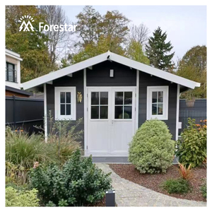 Gable Roof WPC Mega Duty Garden Vault Waterproof Outdoor Tool <strong>Storage</strong> House Wood <strong>Unit</strong> for <strong>Backyard</strong> - Product Image 1
