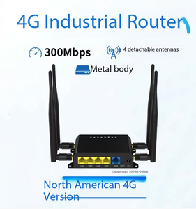 เราเตอร์ซิมการ์ดอุตสาหกรรม 4G, โมบายไวไฟความเร็วสูง 310Mbps สมาร์ทวอทช์ด็อกไร้สาย สำหรับอเมริกาเหนือ, รุ่น - Product Image 1