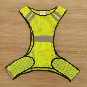 Gilet da Ciclismo Ultra-Leggero Traspirante Riflettente ad Alta Visibilità per Corsa Notturna e Ciclismo - Product Image 2