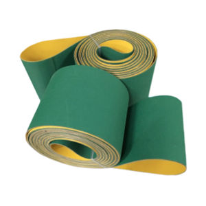 अंतहीन नायलॉन बेल्ट उच्च गति सपाट बेल्ट पीले हरे रंग का कपड़ा स्पर्श <span class=keywords><strong>8</strong></span> इंच कन्वेयर बेल्ट नायलॉन बेस टेप - Product Image 6