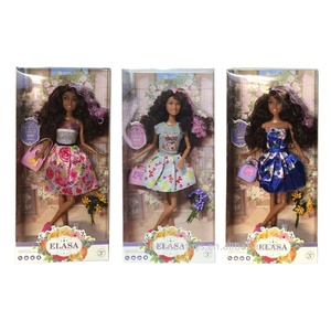 Bambola di Moda <span class=keywords><strong>Belinda</strong></span> Economica e Popolare, 11,5 Pollici, Capelli Ricci Neri, Set con 11 Articolazioni, Corpo Solido, Regalo per Ragazze - Product Image 6