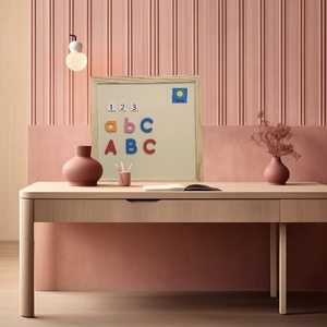 <span class=keywords><strong>Caballete</strong></span> de Dibujo <span class=keywords><strong>para</strong></span> Niños con Soporte, Pizarra Magnética de Madera Segura 2 en 1 <span class=keywords><strong>para</strong></span> Aprendizaje en Casa y Juego Creativo Familiar - Product Image 3