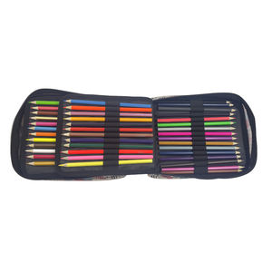 Étui à crayons personnalisé à plusieurs trous, kawaii, mignon, animal, chat, toile, grande capacité, pour les filles d'école, les enfants, organiseurs - Product Image 4