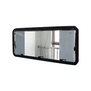 Manija de puerta flexible para ventana lateral de autobús, doble acristalado, 550x1450mm, directo de fábrica