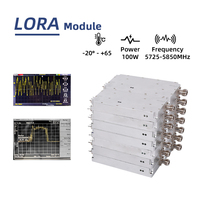 Module de défense anti-drone LoRa GaN 7300-7500 MHz 100 W personnalisé à longue portée pour module amplificateur FPV