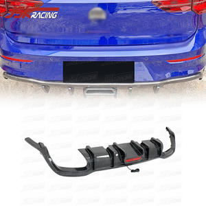 JSK-difusor trasero de fibra de carbono, para <span class=keywords><strong>VW</strong></span> <span class=keywords><strong>GOLF</strong></span> 8 MK8 <span class=keywords><strong>GTI</strong></span>, <span class=keywords><strong>2021</strong></span> - Product Image 1