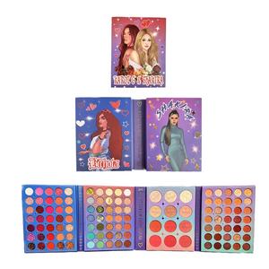 Paleta de Sombras de Ojos Ultramo Style 117 Colores <span class=keywords><strong>Karol</strong></span> <span class=keywords><strong>G</strong></span> & <span class=keywords><strong>Shakira</strong></span>, Cuatro Páginas, Alta Pigmentación, Mate, Sombra de Ojos - Product Image 2
