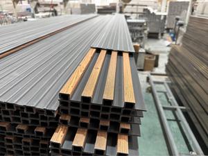 Panel de Pared Interior 3D Acanalado de WPC, Insonorizado, Resistente a la Humedad, Alternativa a la Madera, Decoración para Sala de Estar y Dormitorio - Product Image 1