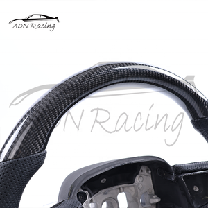 Volant de voiture en fibre de carbone personnalisé pour Dodge Charger Challenger Hellcat <span class=keywords><strong>SRT</strong></span> Trackhawk 2015+ - Product Image 4