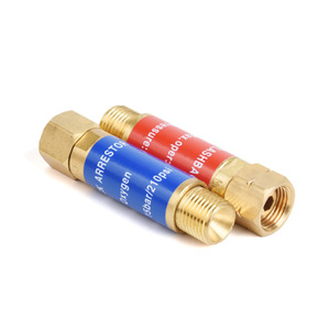 วาล์วกันย้อนกลับแบบสั่งทำพิเศษ ขนาด 1/2 นิ้ว ซีล PTFE สำหรับตัวควบคุมออกซีอะเซทิลีน - Product Image 2