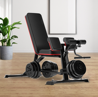 Chaise de fitness professionnelle, équipement multifonctionnel pour abdominaux, planche abdominale, tabouret auxiliaire pour entraînement aux haltères