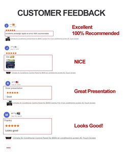 Panel de Control del Aire Acondicionado para BMW Serie 3 F30 2013-2019, Pantalla de Aire Acondicionado, Pantalla Táctil de CA - Product Image 5