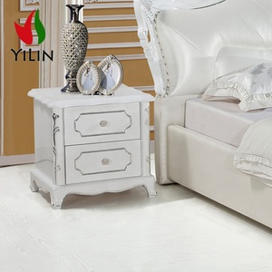 Set camera da letto cornice per mobili stile europeo <span class=keywords><strong>letti</strong></span> <span class=keywords><strong>matrimoniali</strong></span> in pelle bianca di migliore qualità - Product Image 2
