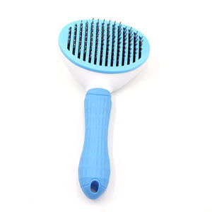 Peine <span class=keywords><strong>para</strong></span> mascotas con un solo clic, aguja gruesa y aguja fina, peine <span class=keywords><strong>para</strong></span> perros, mango de plástico, peine autolimpiante, cepillo <span class=keywords><strong>para</strong></span> <span class=keywords><strong>gatos</strong></span> y perros - Product Image 4