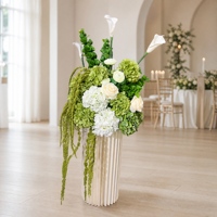 Boule de fleurs artificielles multicolores pour centre de table de mariage, fête d'anniversaire, événement extérieur, décoration de table