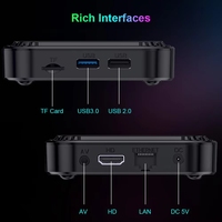 Reproductor Multimedia de TV, Decodificador Android Inalámbrico Wifi 8K 4G 32G 8G Dual Octa Core 1000MBps