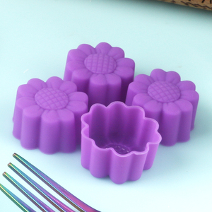 Leatchliving gran oferta moldes con forma <span class=keywords><strong>de</strong></span> <span class=keywords><strong>girasol</strong></span> moldes <span class=keywords><strong>de</strong></span> silicona molde <span class=keywords><strong>de</strong></span> hielo <span class=keywords><strong>pastel</strong></span> Chocolate azúcar decoración <span class=keywords><strong>Fondant</strong></span> moldes cocina púrpura - Product Image 4