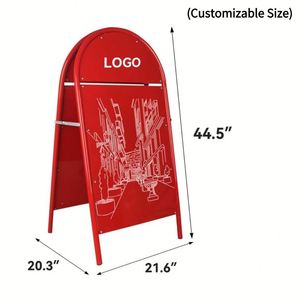 Soporte de Exhibición de Carteles Plegable Tipo A, de Doble Cara, Impermeable, para Publicidad y Exposiciones - Product Image 2