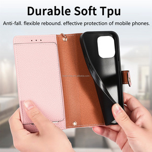 Eith Dây Đeo Chuỗi Dây Chống Trộm Antifall Thời Trang Mans Sling Di Động Bìa Điện Thoại Di Động Trường Hợp Với Ví Cho <span class=keywords><strong>Iphone</strong></span> 15 - Product Image 3