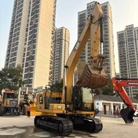 Excavatrice sur chenilles hydraulique d'occasion CAT 320GC d'origine