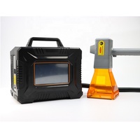 Máquina de Marcado Láser Portátil de Alta Velocidad para Componentes Electrónicos y Embalaje, 20W 30W, Láser de Fibra HFB