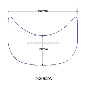 TPU Nhiều Màu Trong Suốt Nắp Nhựa <span class=keywords><strong>Visor</strong></span> Cho Sunny Cap Thể Thao Cap 32062 - Product Image 5