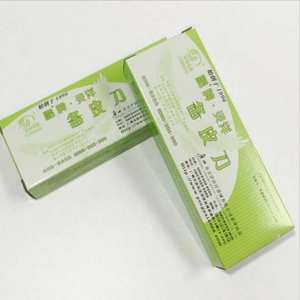 Maquinilla de afeitar desechable Lingyang para afeitar y depilar axilas, envasada individualmente, 1 hoja - Product Image 3