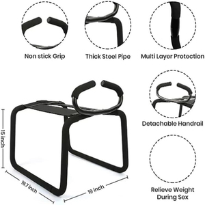 Portatile regolabile sedia del sesso <span class=keywords><strong>mobili</strong></span> corrimano posizione potenziatore giocattoli manette gag bende corsetti <span class=keywords><strong>mobili</strong></span> per - Product Image 4