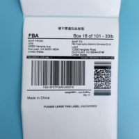 Producto SKU identificación activo etiquetado código de barras seguimiento código QR almacén inventario embalaje exterior etiqueta adhesiva