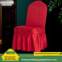 Housses de chaise en gros pour mariage, fête en extérieur, événements, réunions – Imperméables, en polyester durable, universelles, noires