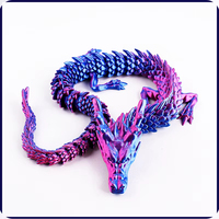 Jouet Dragon Volant Imprimé en 3D, Dragon Ailé Serpent avec Œuf, Matériaux en Plastique Durable, Unisexe - Vente Flash